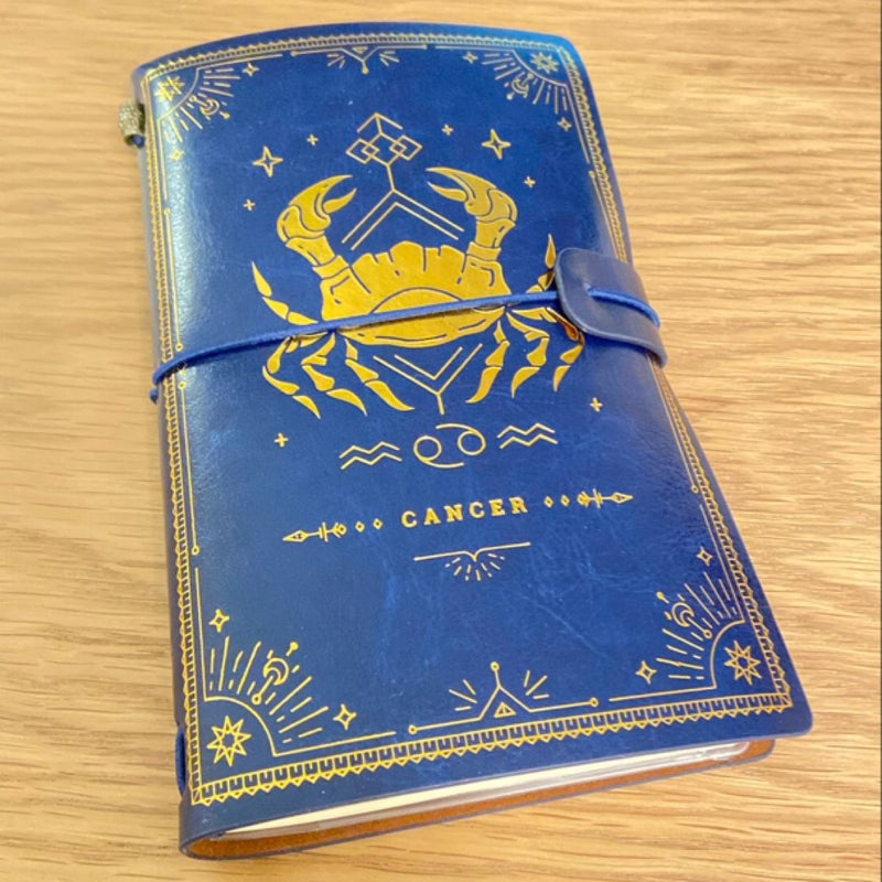 Astrology themed journal (Cancer)