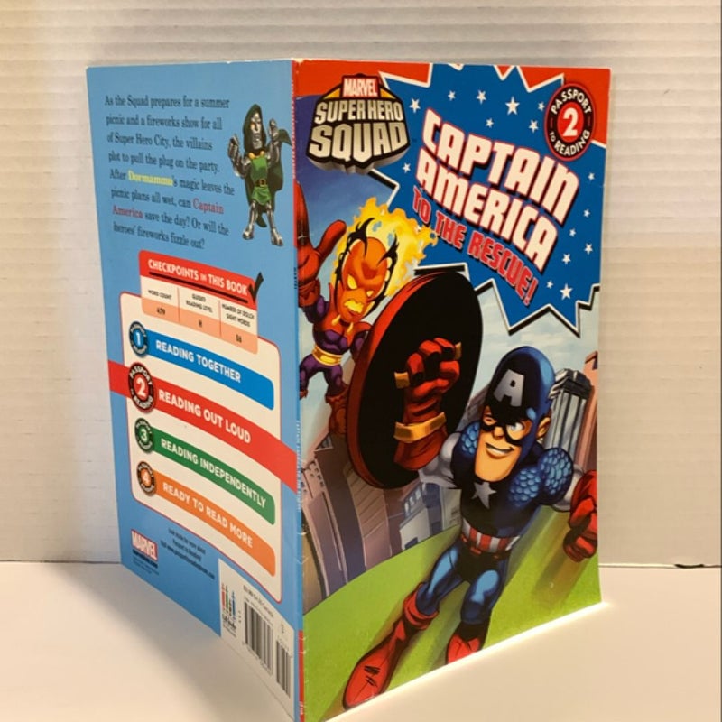 Super Hero Squad - Captain America to the Rescue!