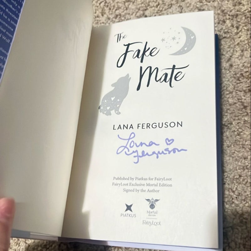 The fake mate fairyloot signed SE