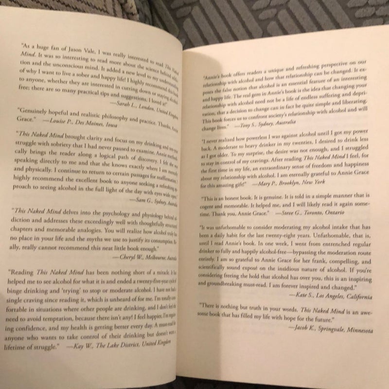 This Naked Mind by Annie Grace, Paperback Pangobooks