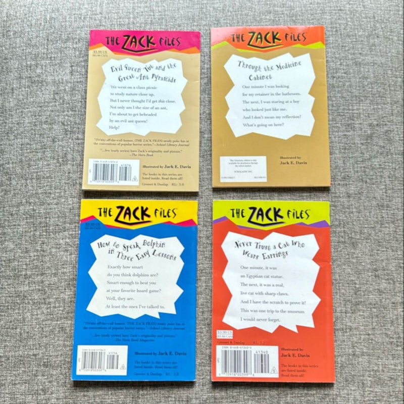 The Zack Files (4 book bundle)