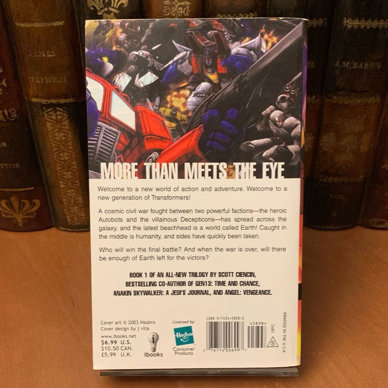 Transformers: Hardwired, First Printing