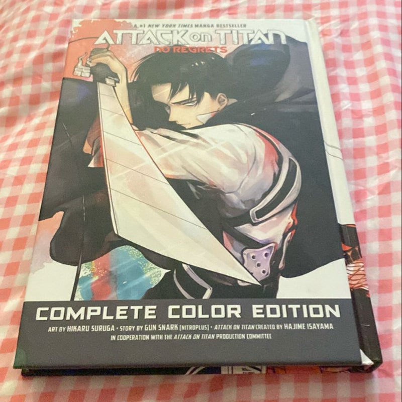 Attack on Titan: No Regrets Complete Color Edition