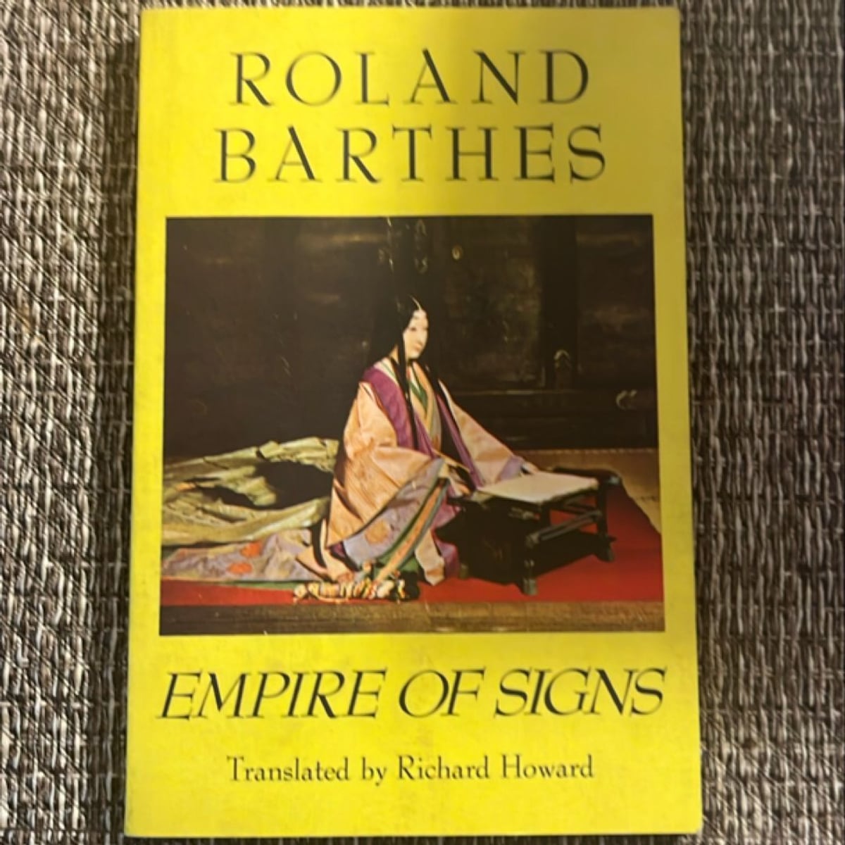 Empire of Signs by Roland Barthes, Richard Howard