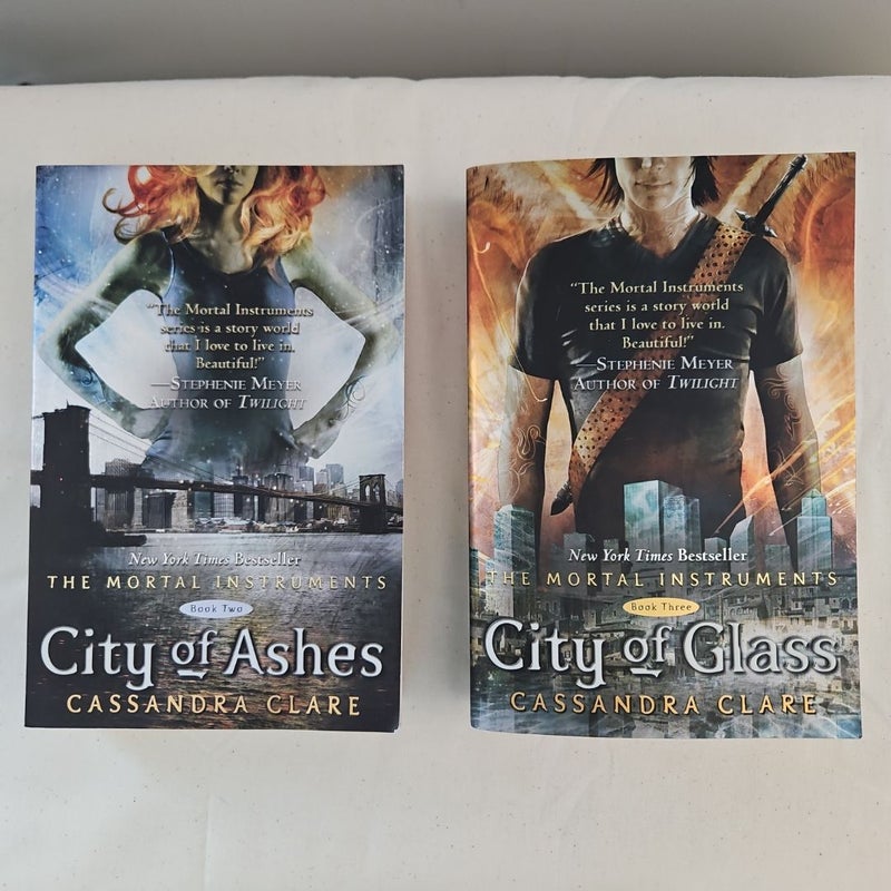 City of Ashes and City of Glass