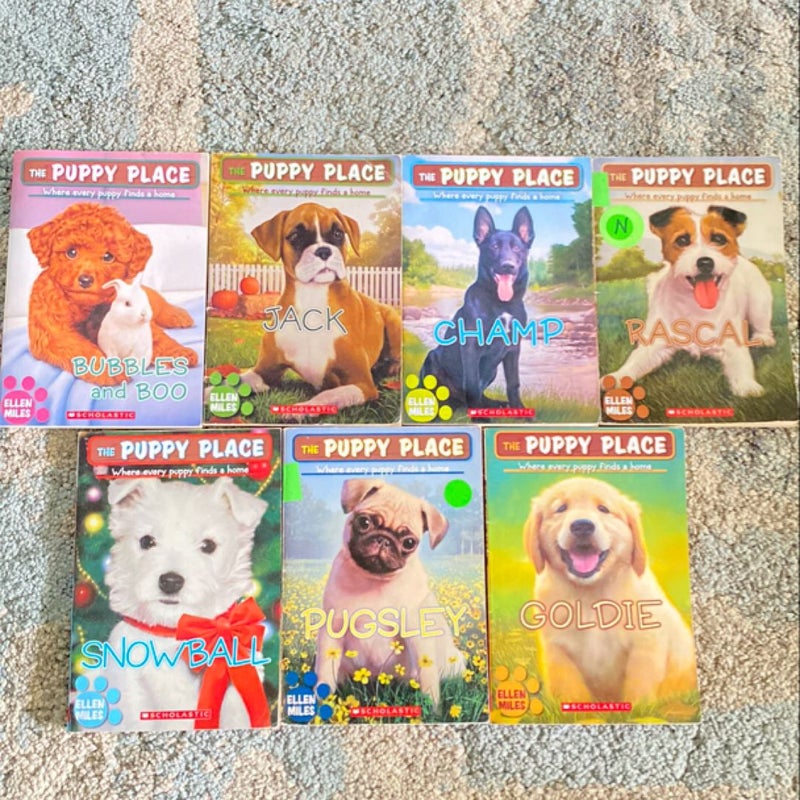 The Puppy Place ( 7 book lot)