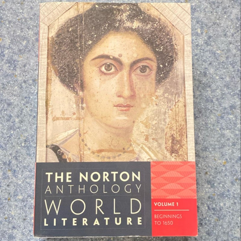 The Norton Anthology of World Literature