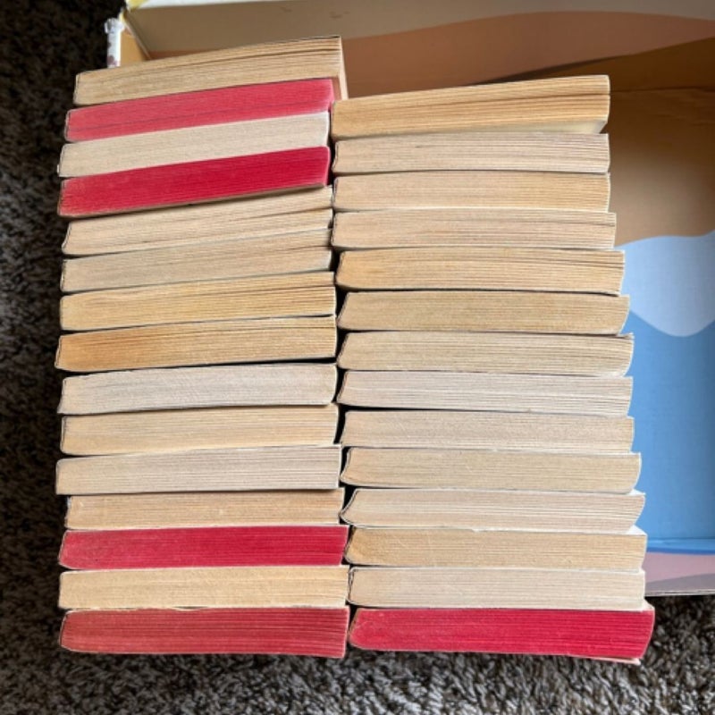 29 vintage harlequin books from the 70’s and 80’s