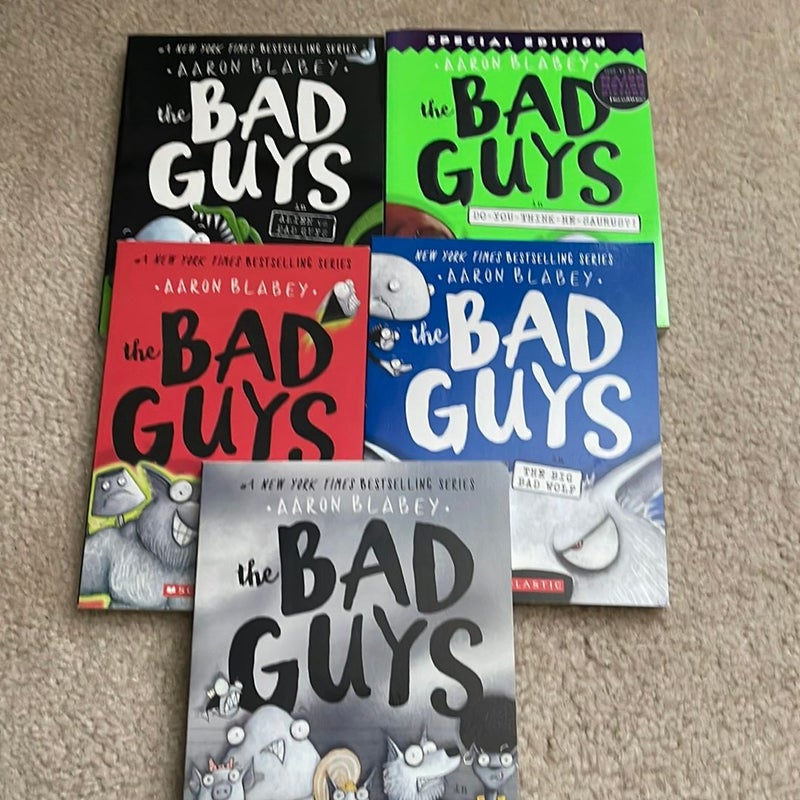 Bundle: The Bad Guys in Do-You-Think-He-Saurus?! (Books 6-10)