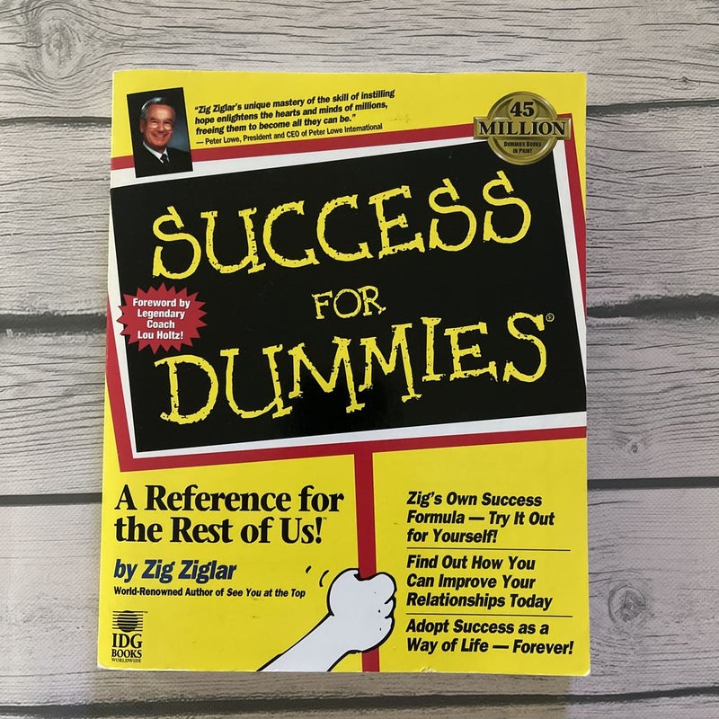 Success for dummies