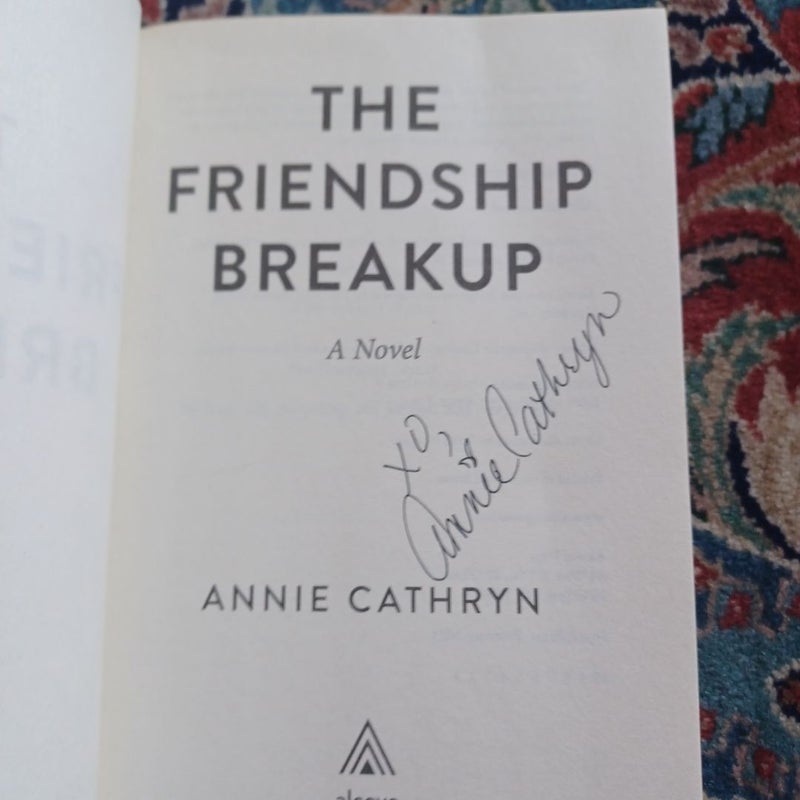 The Friendship Breakup (signed)