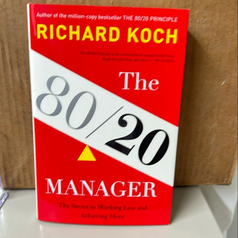 The 80/20 Manager