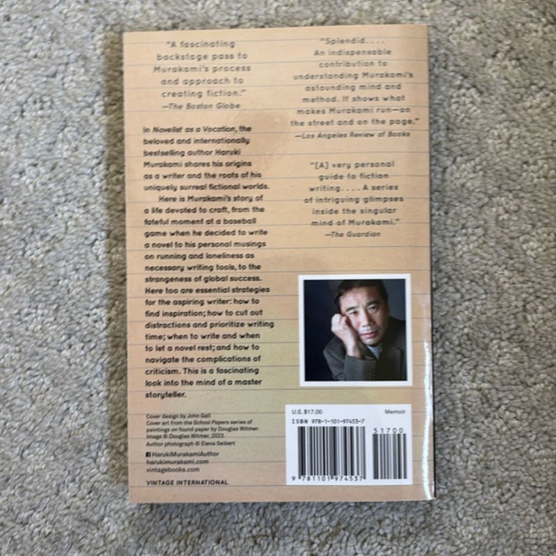 Novelist As a Vocation