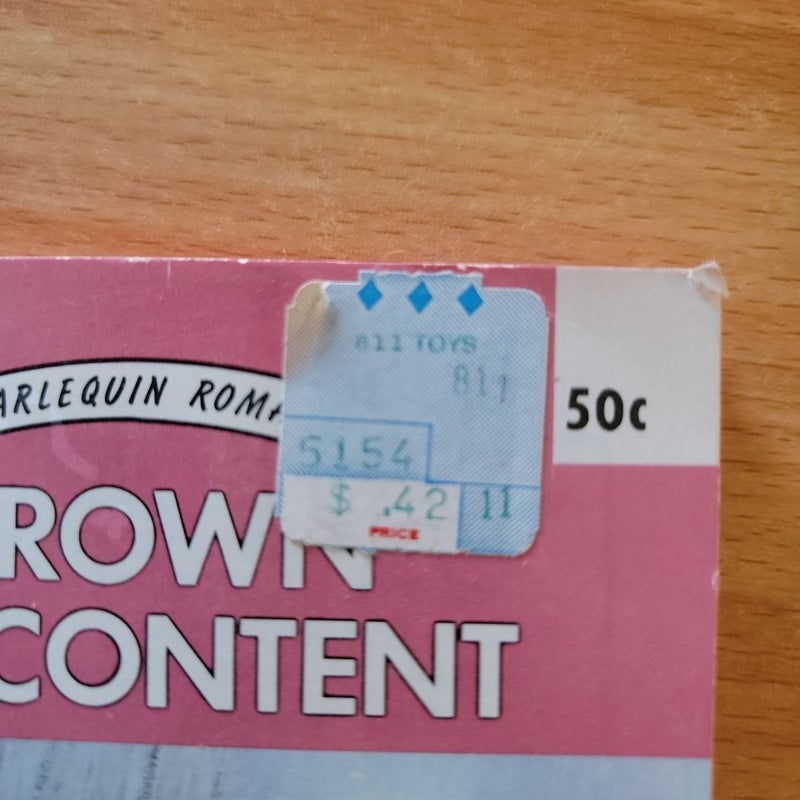 Crown of Content (1968 Harlequin)