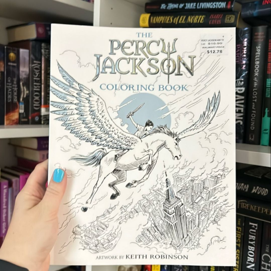 Percy Jackson and the Olympians the Percy Jackson Coloring Book (Percy Jackson and the Olympians)