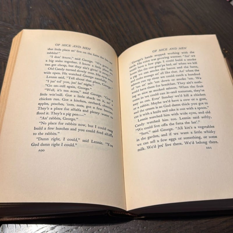 Of Mice and Men and Short Stories