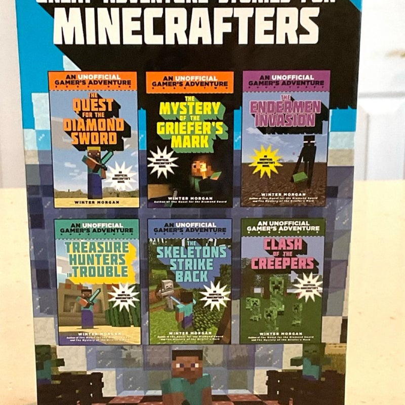 Minecrafters Boxed Set Six Books