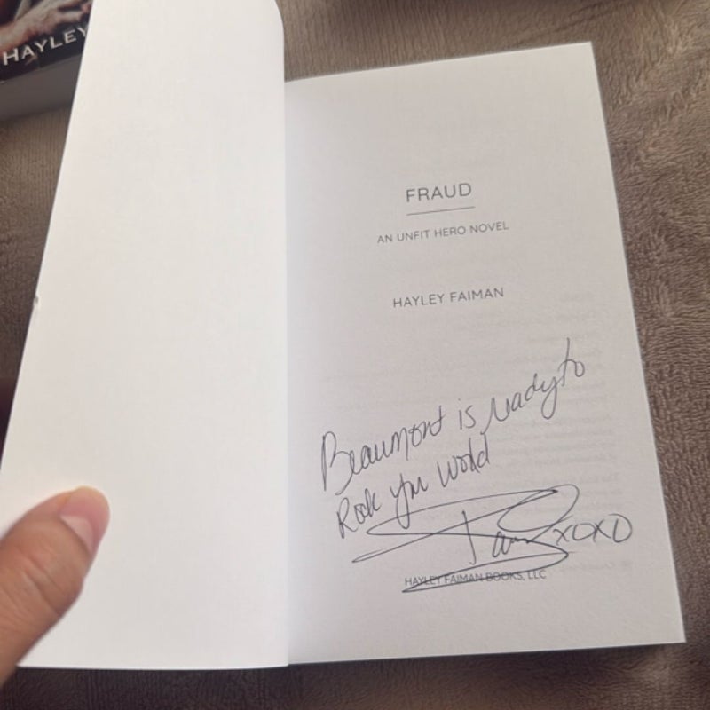 Hero Convict Fraud *SIGNED