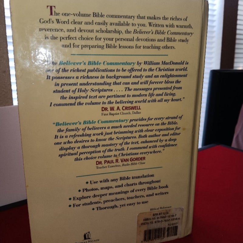 Believer's Bible Commentary 