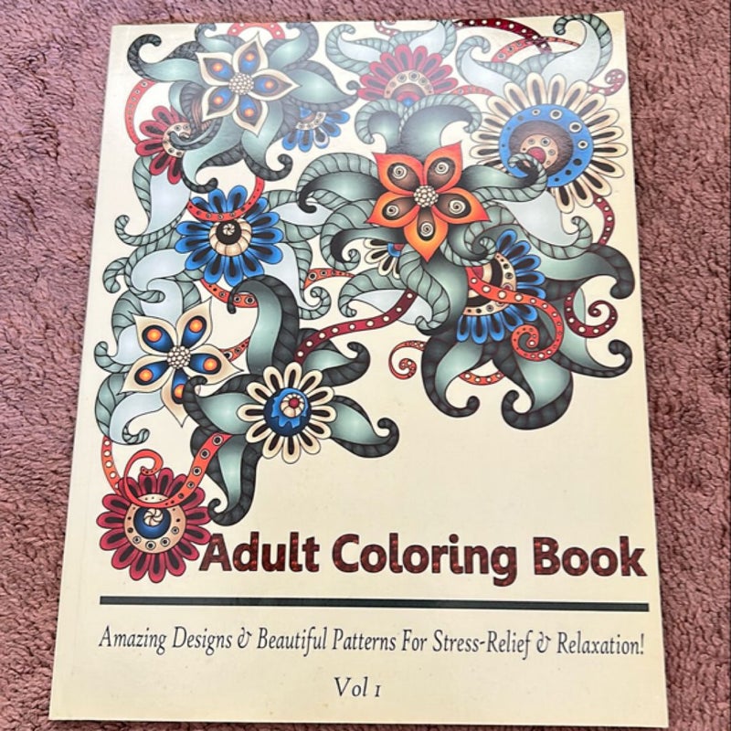 Adult Coloring Book