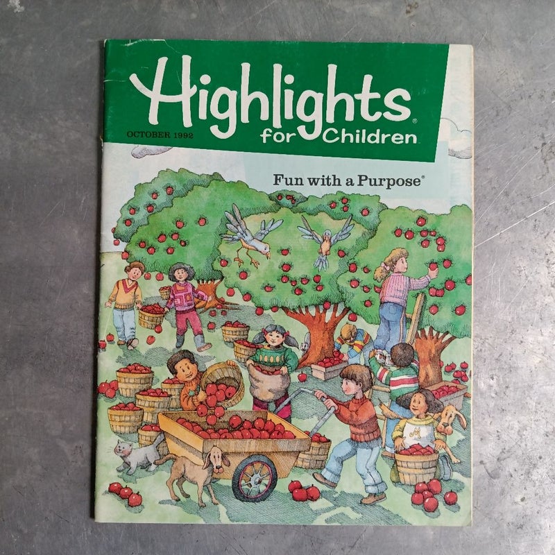 Highlights For Children - October 1992 