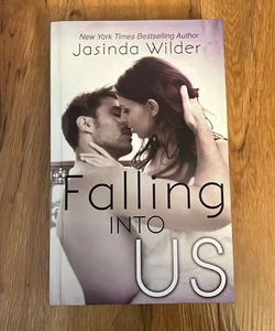 Falling into Us - Signed and personalized to Kim - Original OOP cover