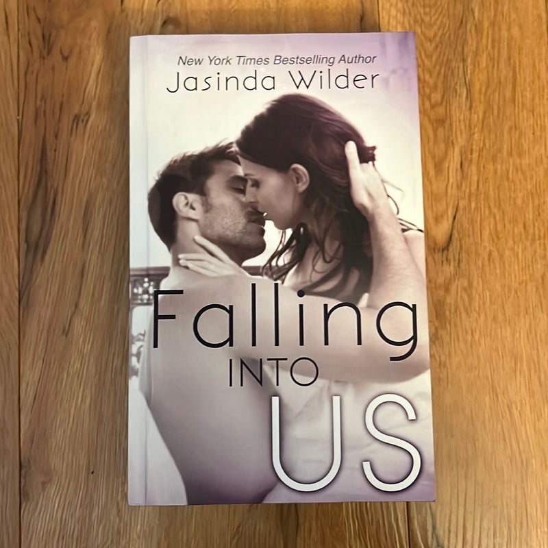 Falling into Us - Signed and personalized to Kim - Original OOP cover