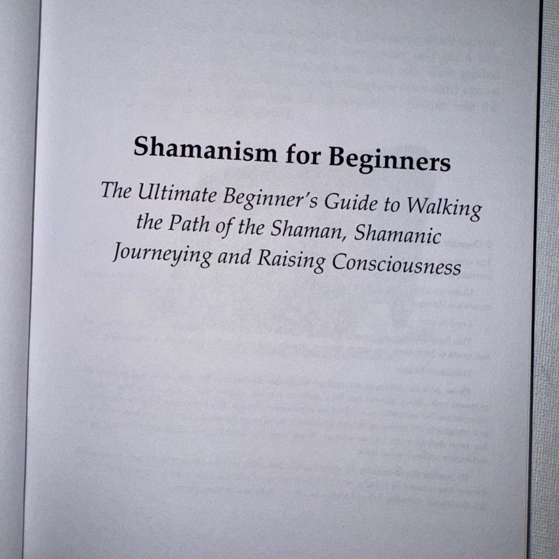 Shamanism For Beginners