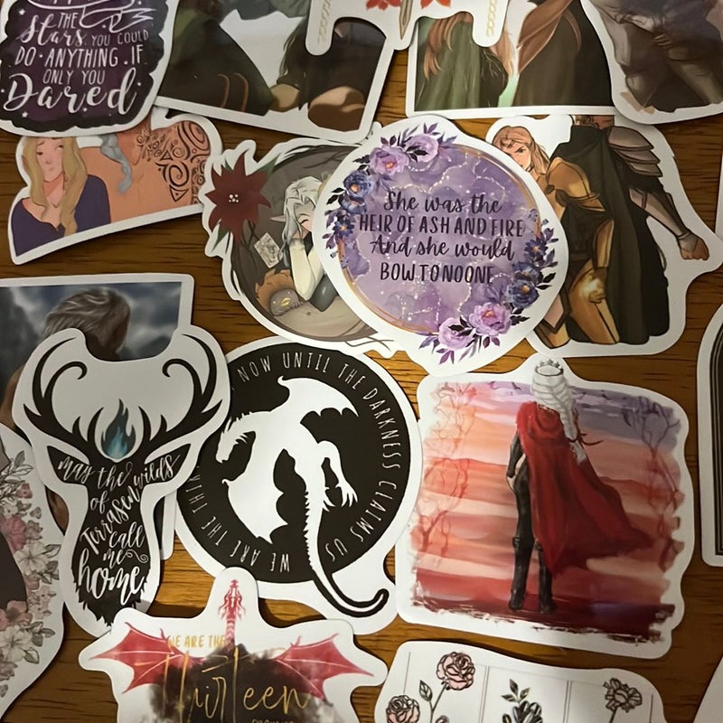 Throne of Glass Stickers