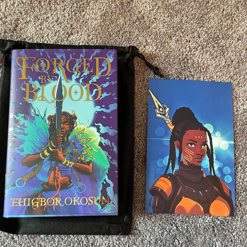 Forged by Blood Fairyloot signed edition