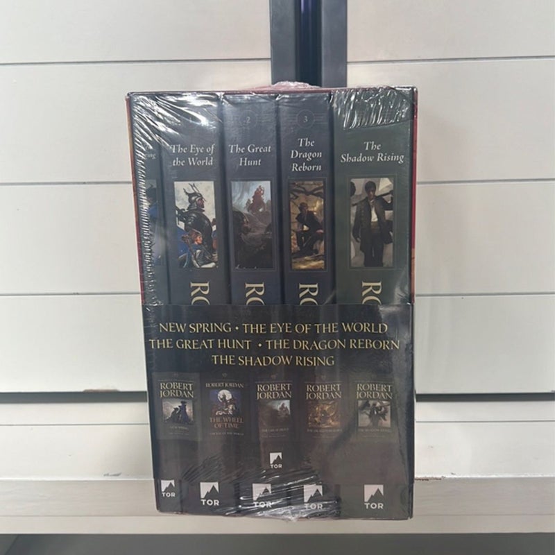 Wheel of Time 0-4 paperback box set