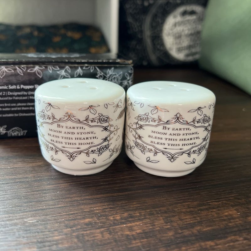 Fairyloot Kingdom of the Wicked Salt and Pepper Shakers