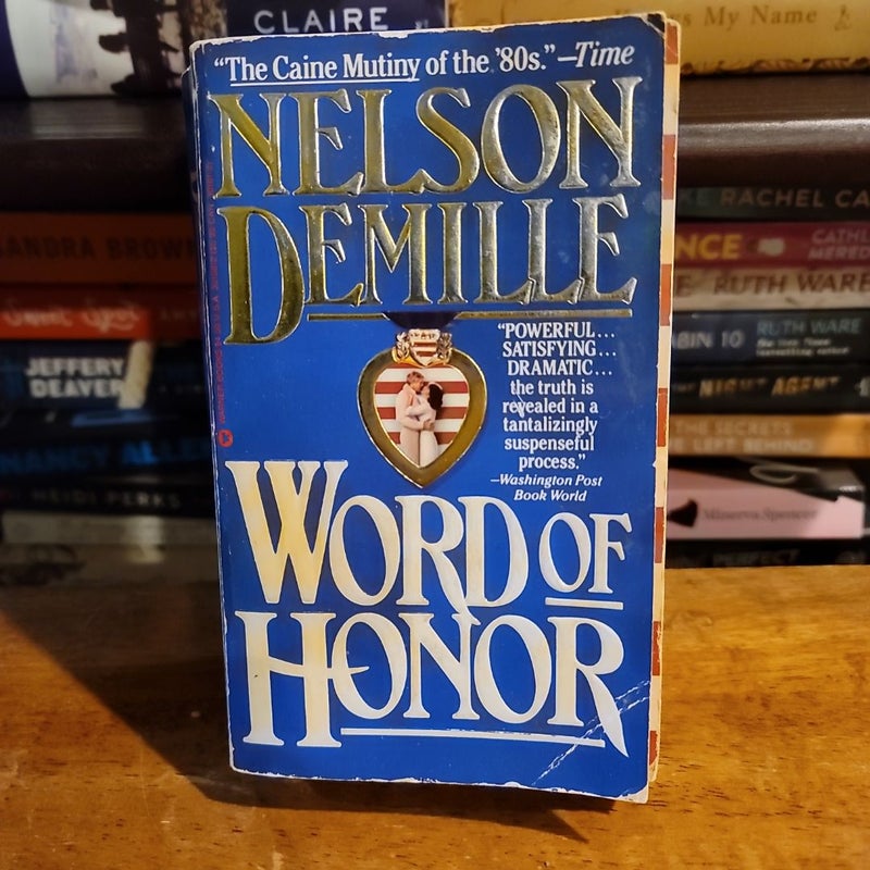 VINTAGE 1985 Word of Honor by Nelson Demille