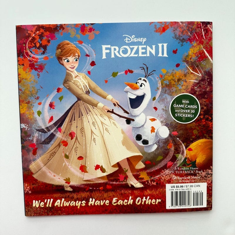 Disney Frozen II: We’ll Always Have Each Other with Stickers