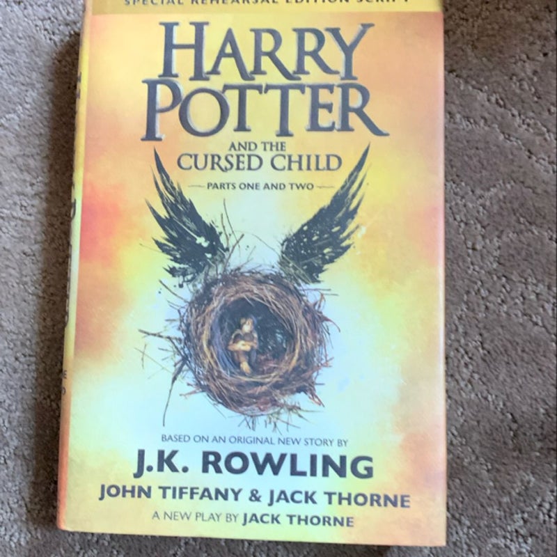 Harry Potter and the Cursed Child Parts One and Two (Special Rehearsal Edition Script)