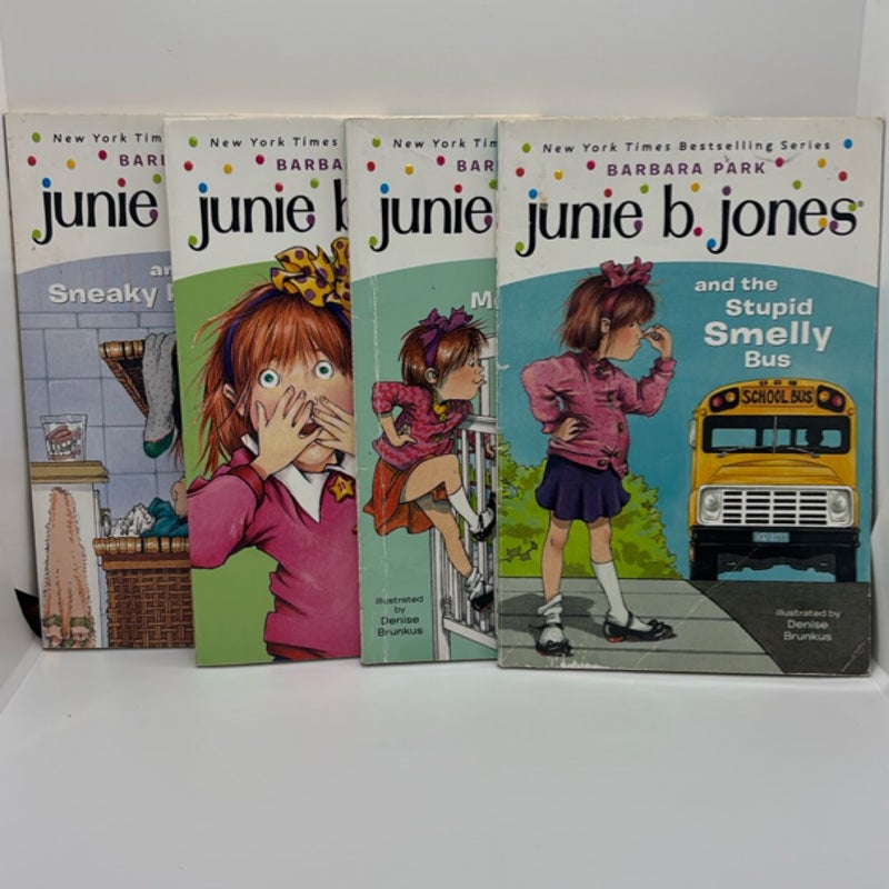 Junie B. Jones #1 #2 #3 #4 (4 Books)