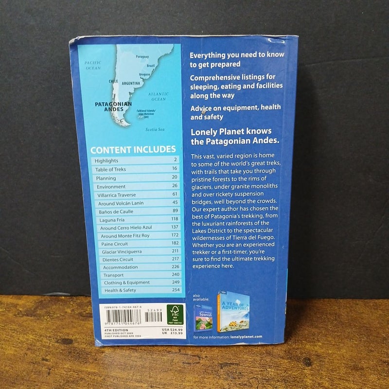 Lonely Planet Trekking the Patagonian Andes