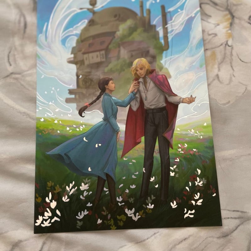 Howl’s Moving castle Fairyloot Art Card