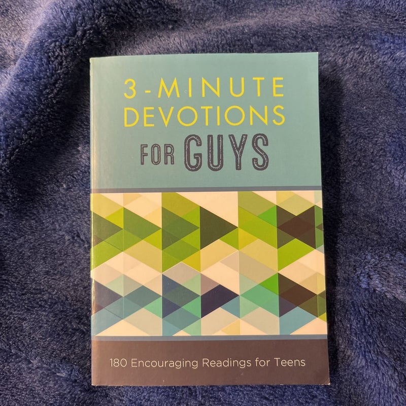 3-Minute Devotions for Guys