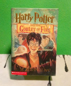 First Scholastic Trade Printing - Harry Potter and the Goblet of Fire