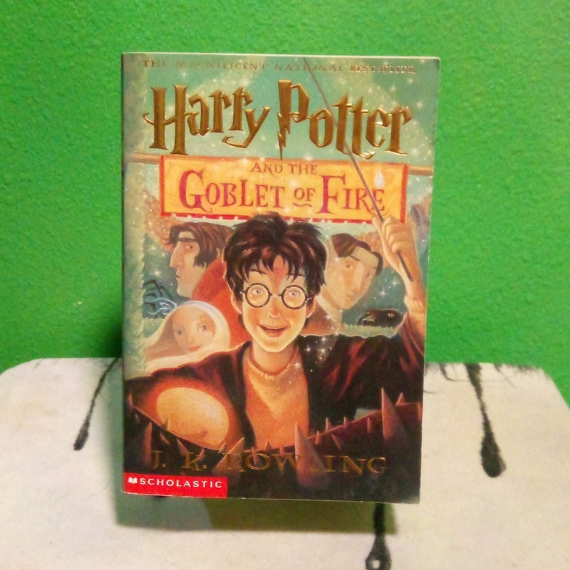 First Scholastic Trade Printing - Harry Potter and the Goblet of Fire