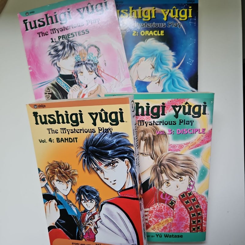 Fushigi yûgi, Vol. 1, 2, 3 and 4