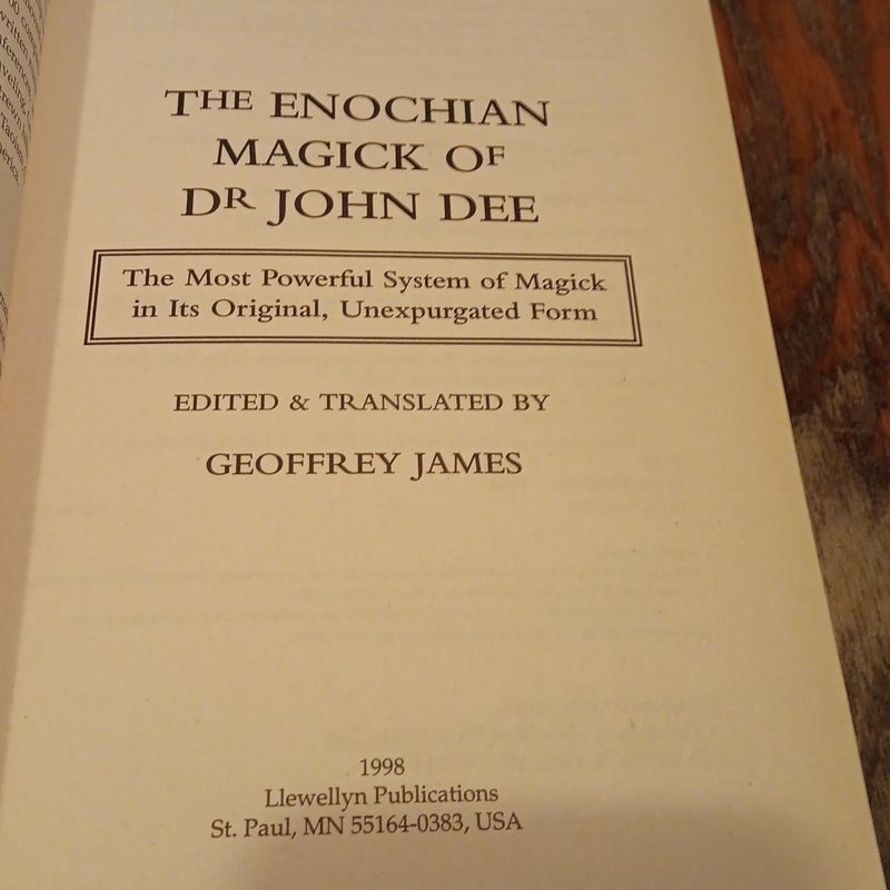 The Enochian Magick of Dr. John Dee
