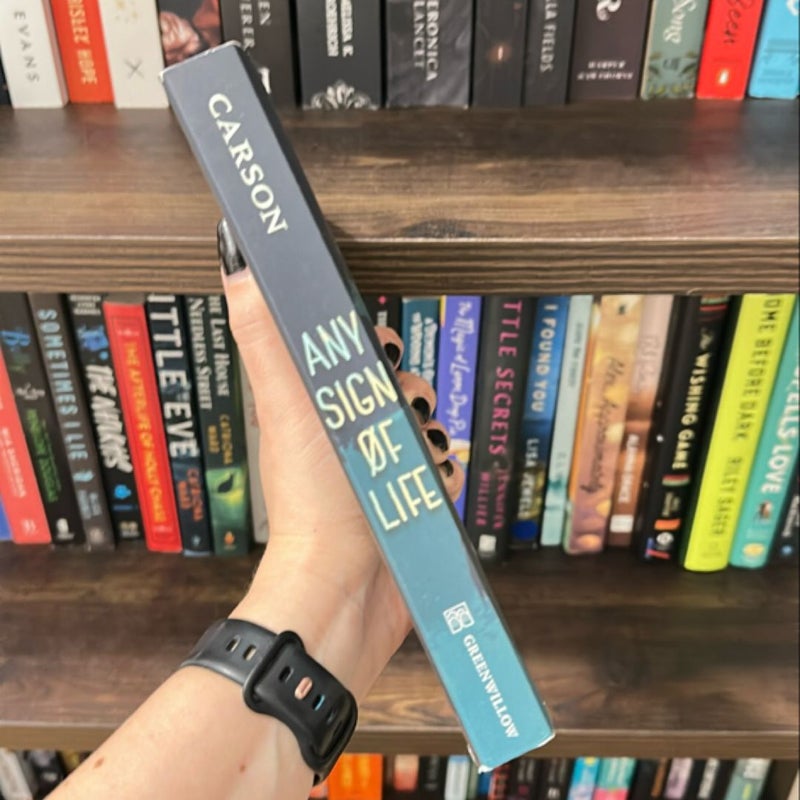 Any Sign of Life by Rae Carson