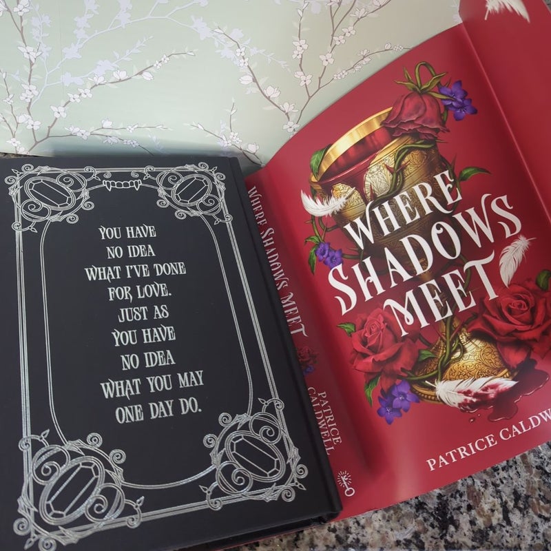 Fairyloot Signed Where Shadows Meet