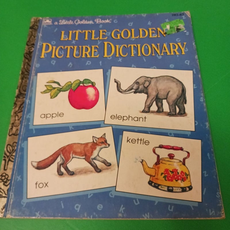 A Little  Golden Picture Dictionary 