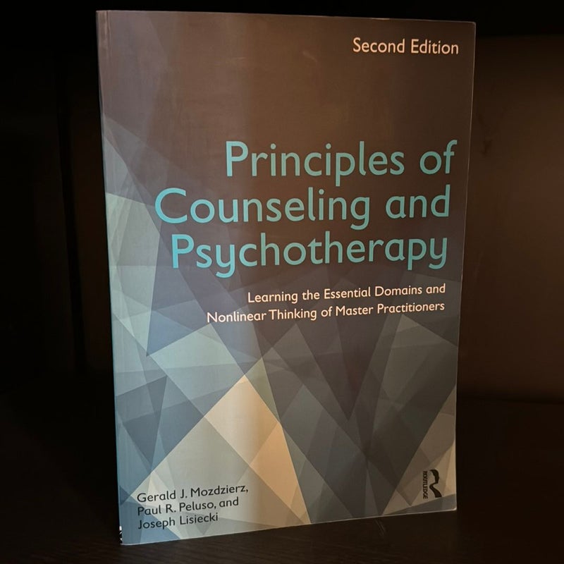 Principles of Counseling and Psychotherapy