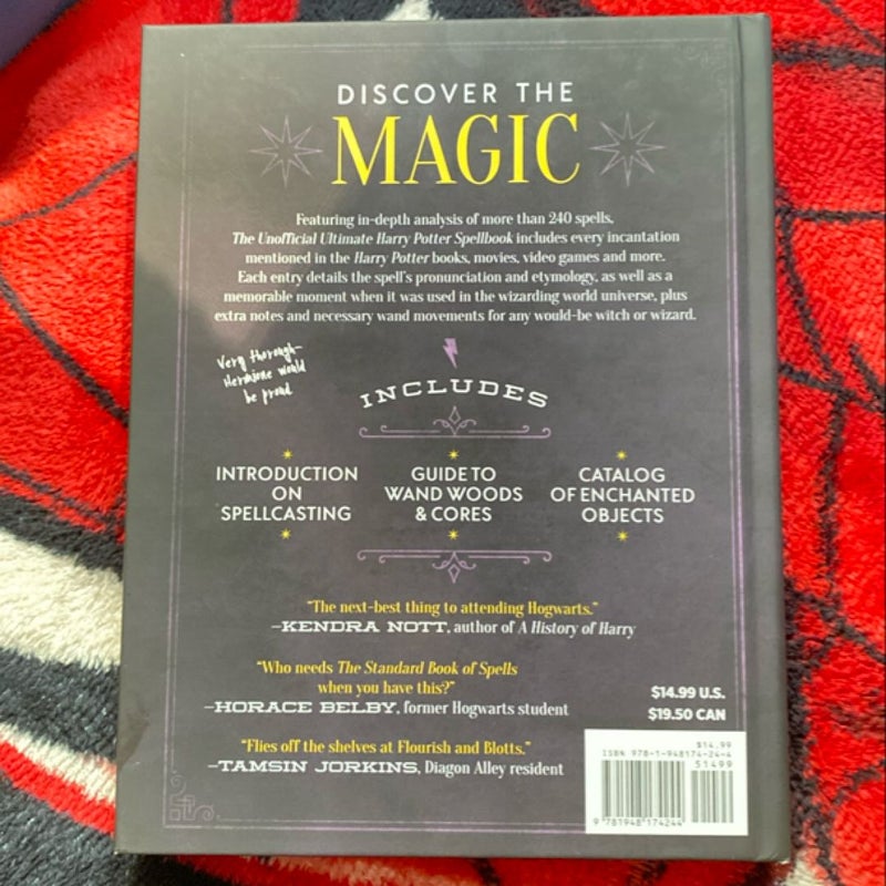 The Unofficial Ultimate Harry Potter Spellbook