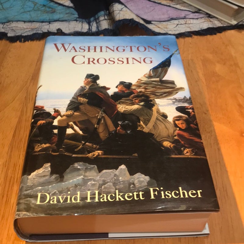 Pulitzer winner 3rd Printing * Washington's Crossing