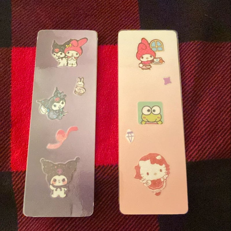 2 Hello Kitty Bookmarks